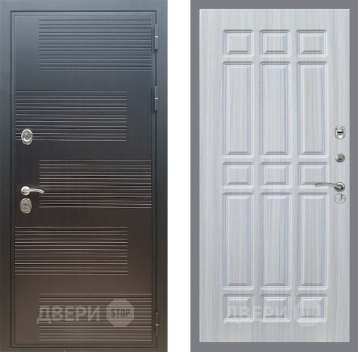 Входная металлическая Дверь Рекс (REX) премиум 185 FL-33 Сандал белый в Пущино