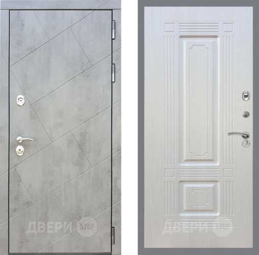 Входная металлическая Дверь Рекс (REX) 22 FL-2 Лиственница беж в Пущино