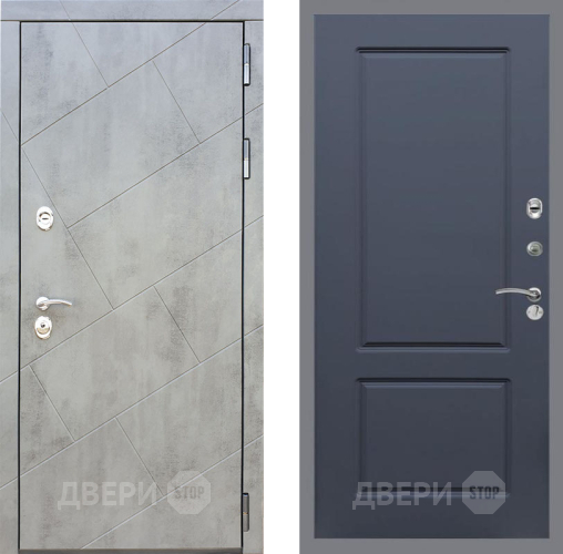 Входная металлическая Дверь Рекс (REX) 22 FL-117 Силк титан в Пущино