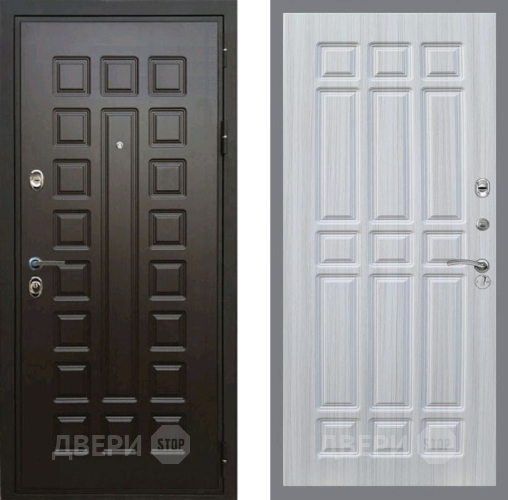 Входная металлическая Дверь Рекс (REX) Премиум 3к FL-33 Сандал белый в Пущино
