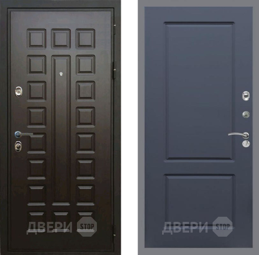 Входная металлическая Дверь Рекс (REX) Премиум 3к FL-117 Силк титан в Пущино