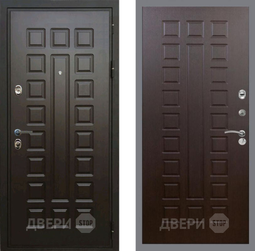 Входная металлическая Дверь Рекс (REX) Премиум 3к FL-183 Венге в Пущино