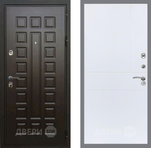 Входная металлическая Дверь Рекс (REX) Премиум 3к FL-290 Силк Сноу в Пущино