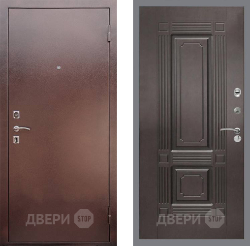 Входная металлическая Дверь Рекс (REX) 1 FL-2 Венге в Пущино