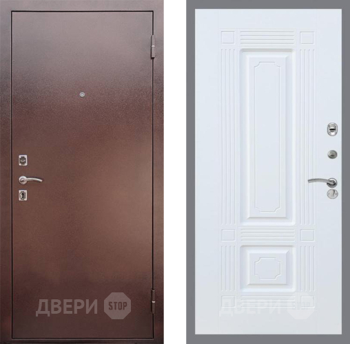 Входная металлическая Дверь Рекс (REX) 1 FL-2 Силк Сноу в Пущино