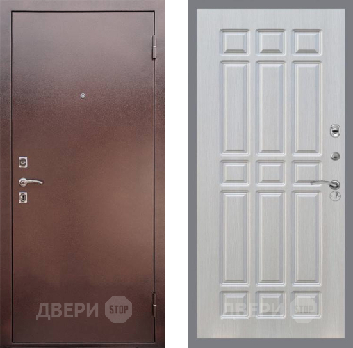 Входная металлическая Дверь Рекс (REX) 1 FL-33 Лиственница беж в Пущино