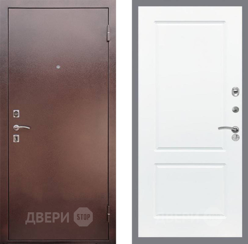 Входная металлическая Дверь Рекс (REX) 1 FL-117 Силк Сноу в Пущино