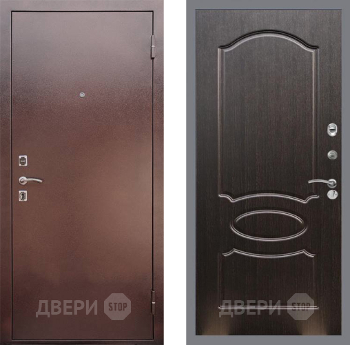 Входная металлическая Дверь Рекс (REX) 1 FL-128 Венге светлый в Пущино
