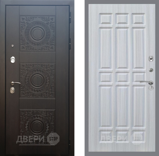Входная металлическая Дверь Рекс (REX) 10 FL-33 Сандал белый в Пущино