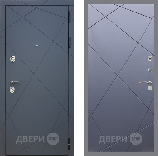 Входная металлическая Дверь Рекс (REX) 13 Силк Титан FL-291 Силк титан в Пущино