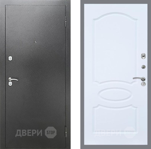 Входная металлическая Дверь Рекс (REX) Сити FL-128 Силк Сноу в Пущино
