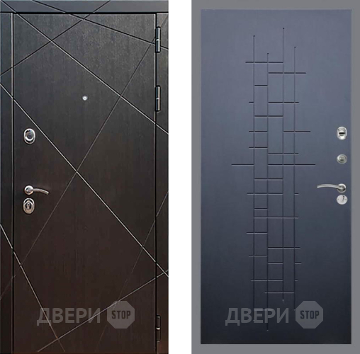 Входная металлическая Дверь Рекс (REX) 13 Венге FL-289 Ясень черный в Пущино