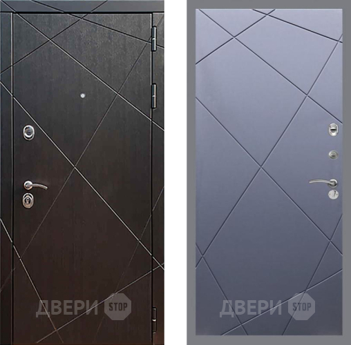 Входная металлическая Дверь Рекс (REX) 13 Венге FL-291 Силк титан в Пущино