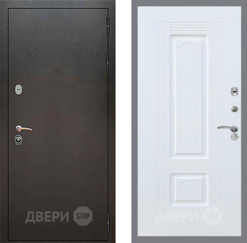 Дверь Рекс (REX) 5 Серебро Антик FL-2 Силк Сноу в Пущино