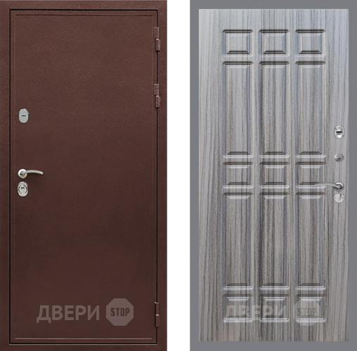 Входная металлическая Дверь Рекс (REX) 5А FL-33 Сандал грей в Пущино