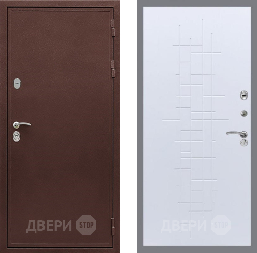 Входная металлическая Дверь Рекс (REX) 5А FL-289 Белый ясень в Пущино