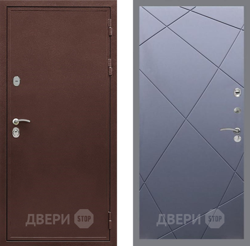 Входная металлическая Дверь Рекс (REX) 5А FL-291 Силк титан в Пущино