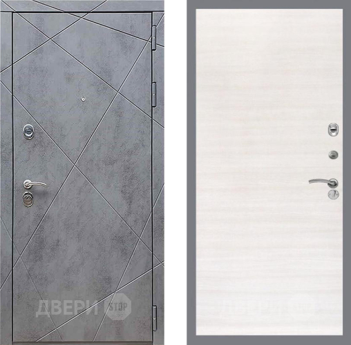Входная металлическая Дверь Рекс (REX) 13 Бетон Темный GL Акация в Пущино