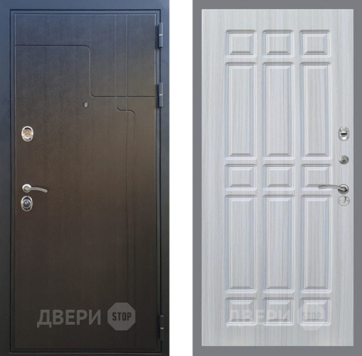 Входная металлическая Дверь Рекс (REX) Премиум-246 FL-33 Сандал белый в Пущино