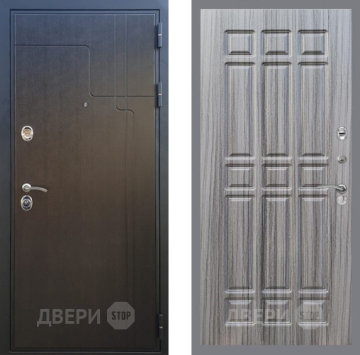 Входная металлическая Дверь Рекс (REX) Премиум-246 FL-33 Сандал грей в Пущино