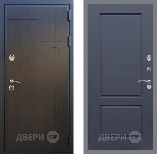 Входная металлическая Дверь Рекс (REX) Премиум-246 FL-117 Силк титан в Пущино