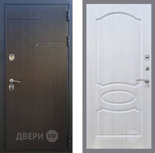 Входная металлическая Дверь Рекс (REX) Премиум-246 FL-128 Лиственница беж в Пущино