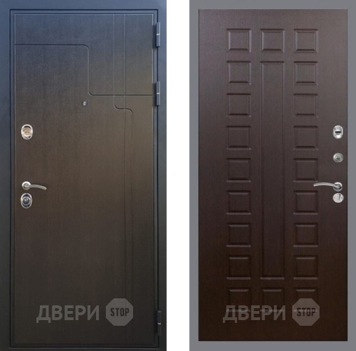 Входная металлическая Дверь Рекс (REX) Премиум-246 FL-183 Венге в Пущино