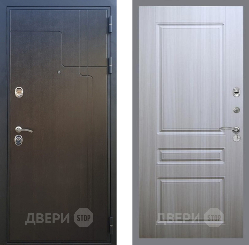 Входная металлическая Дверь Рекс (REX) Премиум-246 FL-243 Сандал белый в Пущино