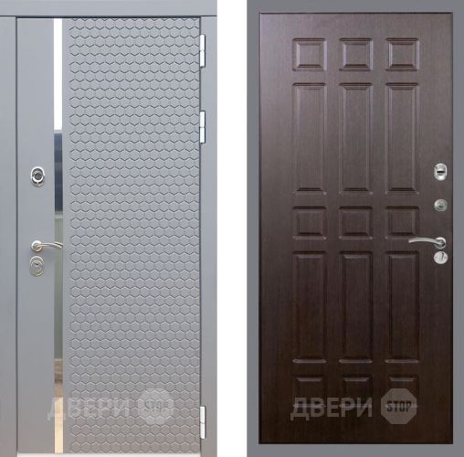 Входная металлическая Дверь Рекс (REX) 24 FL-33 Венге в Пущино