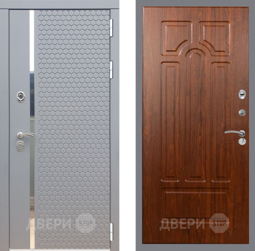 Входная металлическая Дверь Рекс (REX) 24 FL-58 Морёная берёза в Пущино
