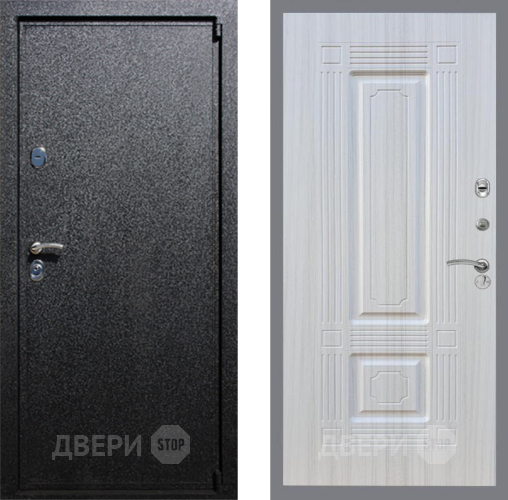 Входная металлическая Дверь Рекс (REX) 3 FL-2 Сандал белый в Пущино