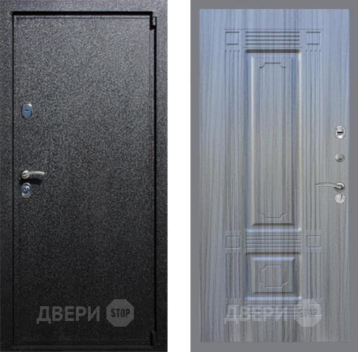 Входная металлическая Дверь Рекс (REX) 3 FL-2 Сандал грей в Пущино