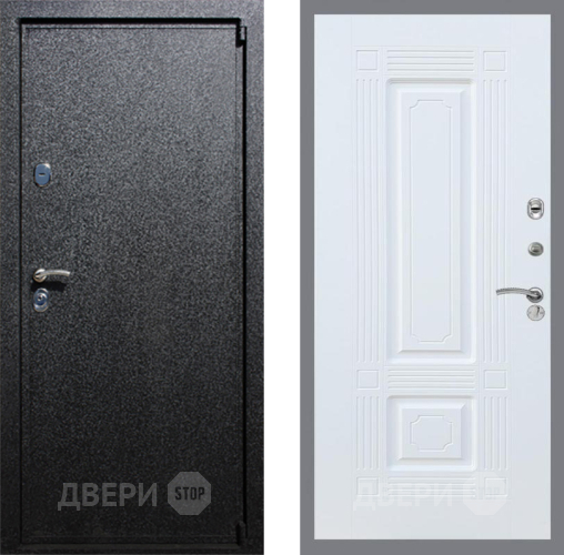 Входная металлическая Дверь Рекс (REX) 3 FL-2 Силк Сноу в Пущино