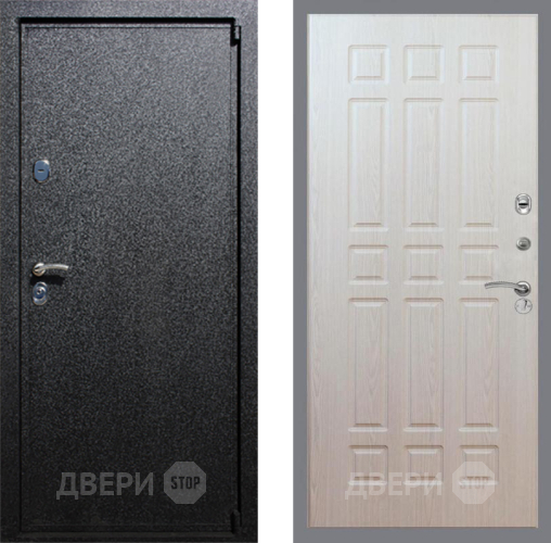 Входная металлическая Дверь Рекс (REX) 3 FL-33 Беленый дуб в Пущино