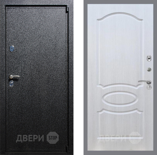 Входная металлическая Дверь Рекс (REX) 3 FL-128 Лиственница беж в Пущино