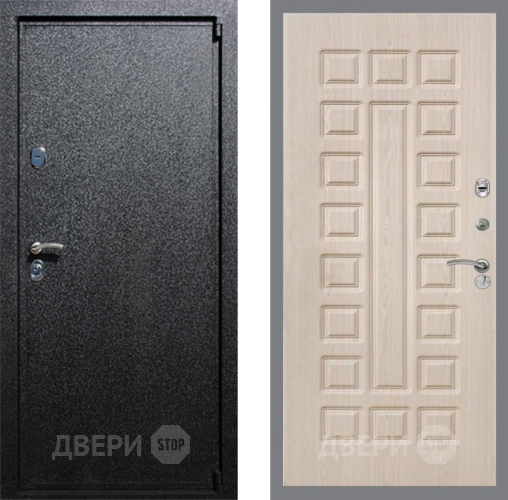 Входная металлическая Дверь Рекс (REX) 3 FL-183 Беленый дуб в Пущино