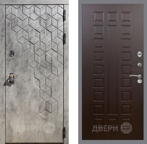 Входная металлическая Дверь Рекс (REX) 23 FL-183 Венге в Пущино