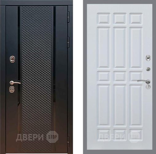 Входная металлическая Дверь Рекс (REX) 25 FL-33 Белый ясень в Пущино