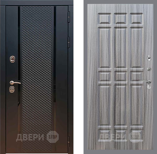Входная металлическая Дверь Рекс (REX) 25 FL-33 Сандал грей в Пущино