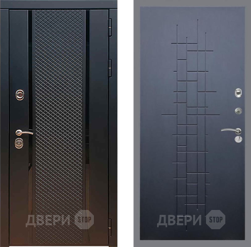 Входная металлическая Дверь Рекс (REX) 25 FL-289 Ясень черный в Пущино