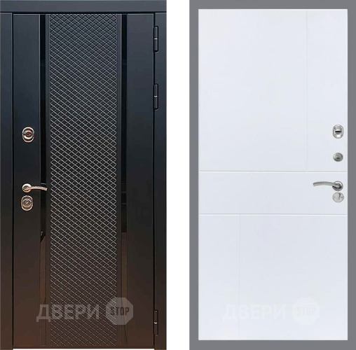 Входная металлическая Дверь Рекс (REX) 25 FL-290 Силк Сноу в Пущино