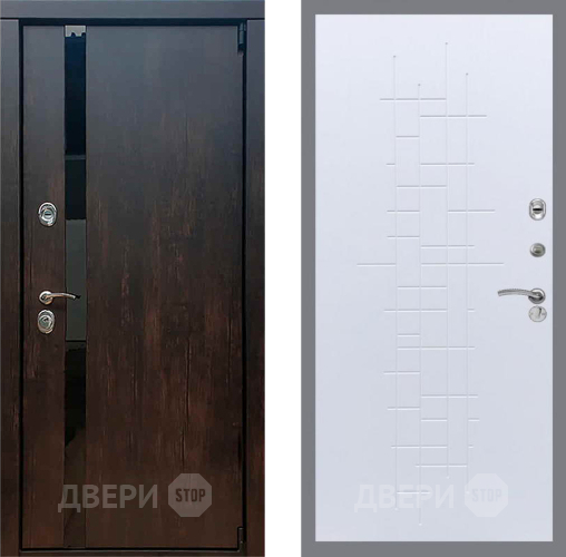 Входная металлическая Дверь Рекс (REX) 26 FL-289 Белый ясень в Пущино