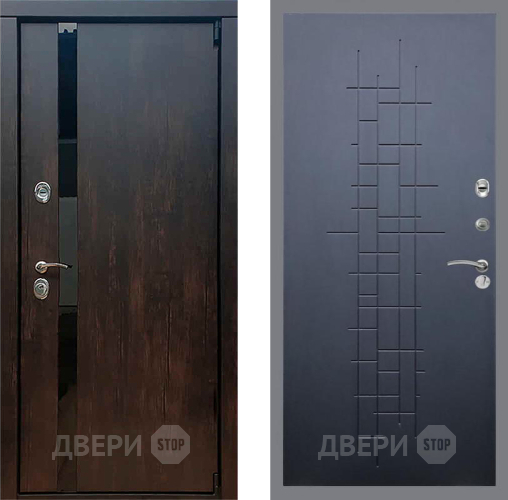 Входная металлическая Дверь Рекс (REX) 26 FL-289 Ясень черный в Пущино