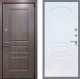 Входная металлическая Дверь Рекс (REX) Пренмиум-S FL-128 Белый ясень в Пущино