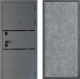 Входная металлическая Дверь Дверной континент Диамант Дизайн ФЛ-655 Бетон серый в Пущино