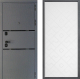 Входная металлическая Дверь Дверной континент Диамант Дизайн ФЛ-Тиффани Белый софт в Пущино