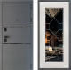 Входная металлическая Дверь Дверной континент Диамант Дизайн ФЛ-Тиффани Зеркало Белое дерево в Пущино