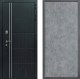 Входная металлическая Дверь Дверной континент Теплолюкс Дизайн ФЛ-655 Бетон серый в Пущино