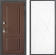 Входная металлическая Дверь Дверной континент ДК-3/729 ФЛ-655 Белый софт в Пущино
