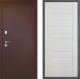 Входная металлическая Дверь Дверной континент Рубикон Медь Дизайн ФЛ-70 Лиственница белая в Пущино